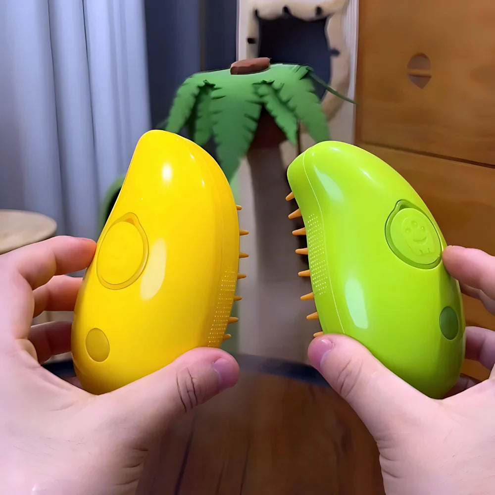 PawMist™ Steamy Pet Grooming Brush