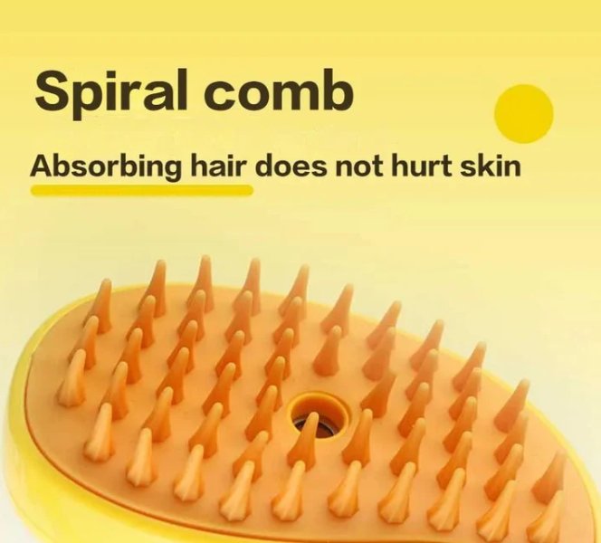 PawMist™ Steamy Pet Grooming Brush